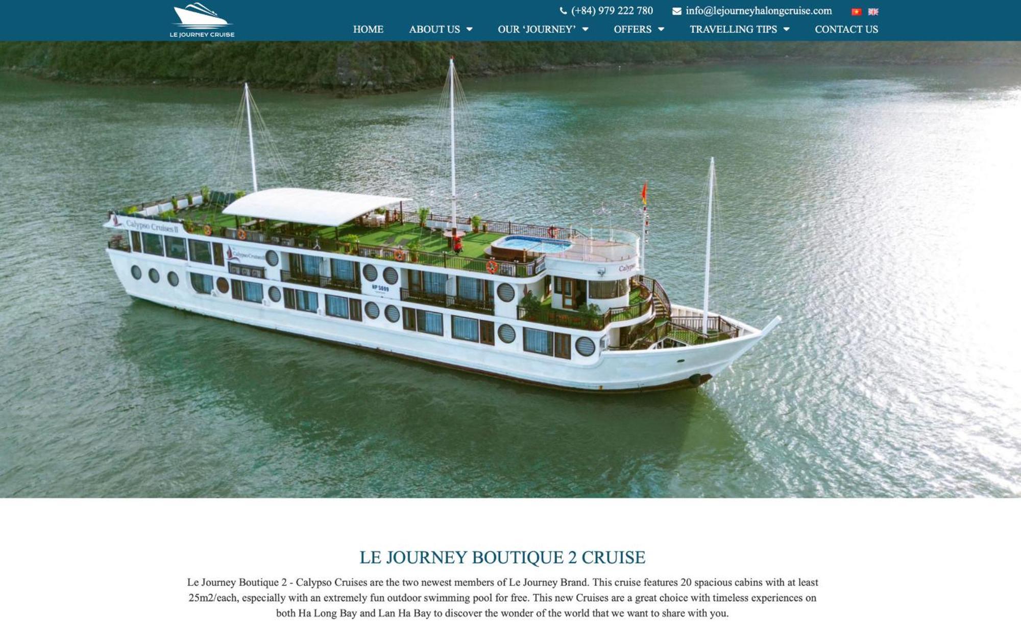 Hotel Le Journey Elegance Cruise Ha Long Exteriér fotografie
